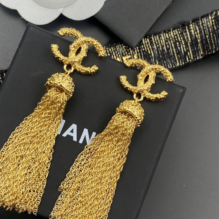 Ch*el earrings